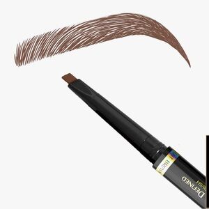 MO Beauty Light Brown Divinely Defined Precision Brow Pencil & Brush 0.35g NIB